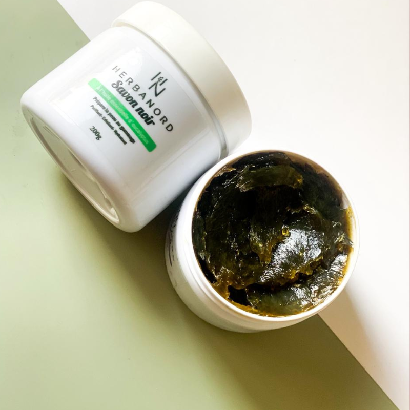 🖤 Savon Noir Naturel – Soin Purifiant et Adoucissant
