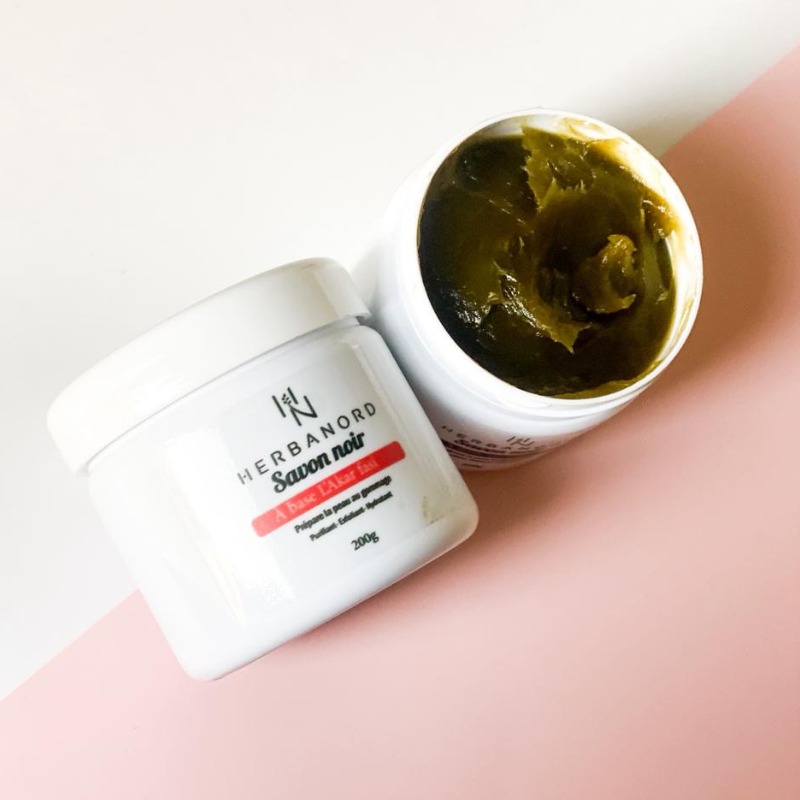 🖤 Savon Noir Naturel – Soin Purifiant et Adoucissant