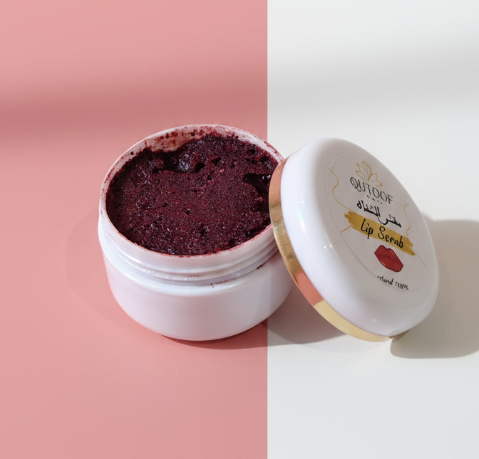 QUTOOF BEAYT Gommage Lèvres Naturel à la Mûre et Aakar Fassi - 33g﻿