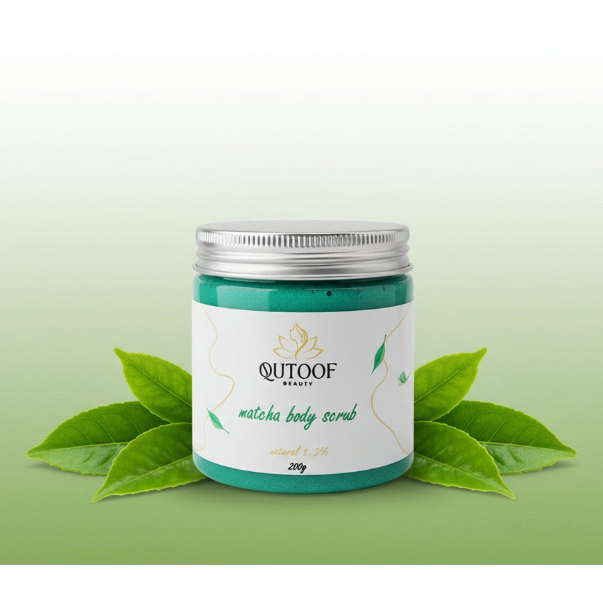  QUTOOF BEAUTY Gommage Révélateur d'Éclat au Matcha